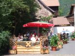 Biergarten Gasthof Adler Lohr Steinbach