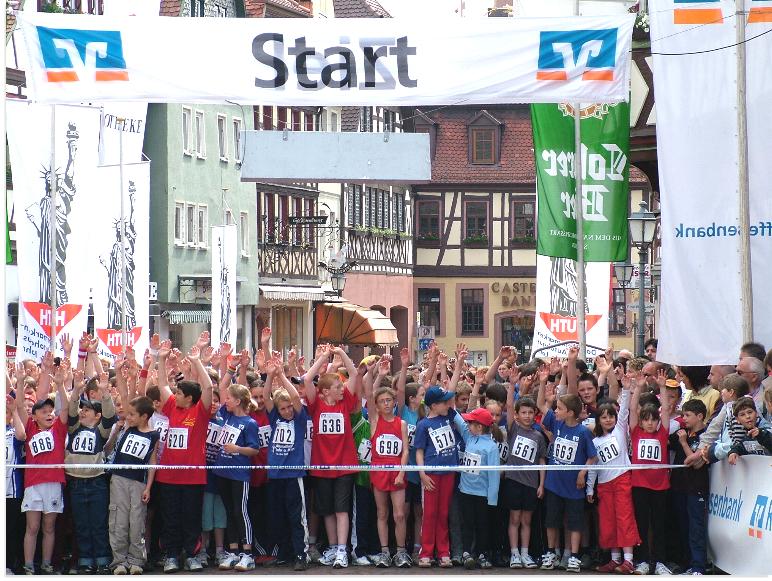 3. Raiffeisen Altstadtlauf 2005 in Lohr a. Main