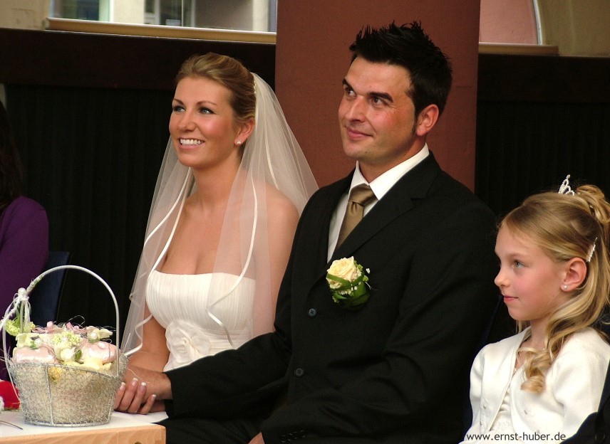 Herzlichen Glckwunsch an Beate und Thorsten