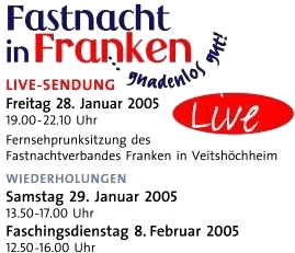 Fastnacht in Franken