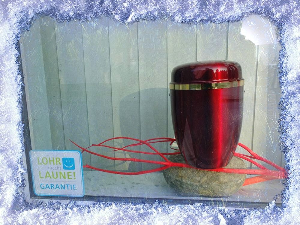 Lohr macht Laune auch im Bestattungswesen....