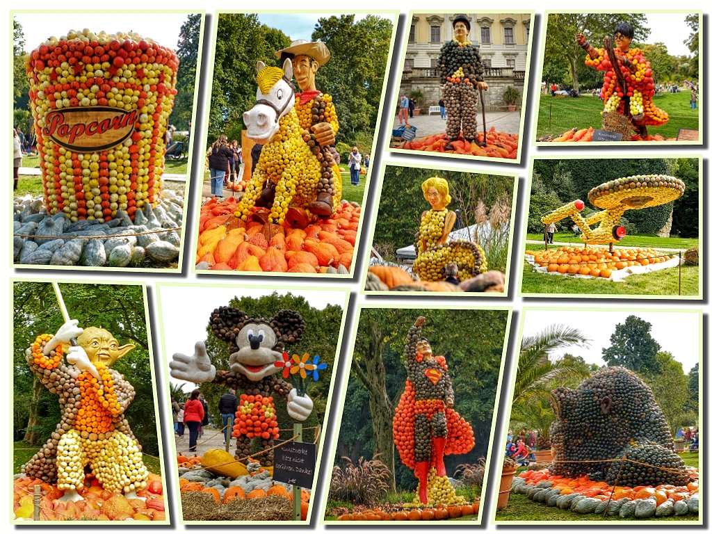 Blhendes Barock - Krbisausstellung in Ludwigsburg