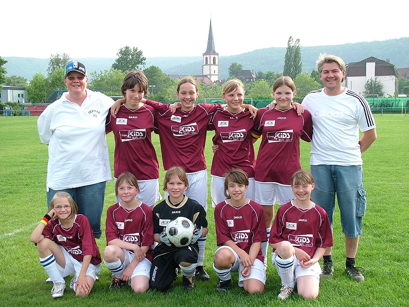 Vizemeister U13 Juniorinnen vom TSV Lohr