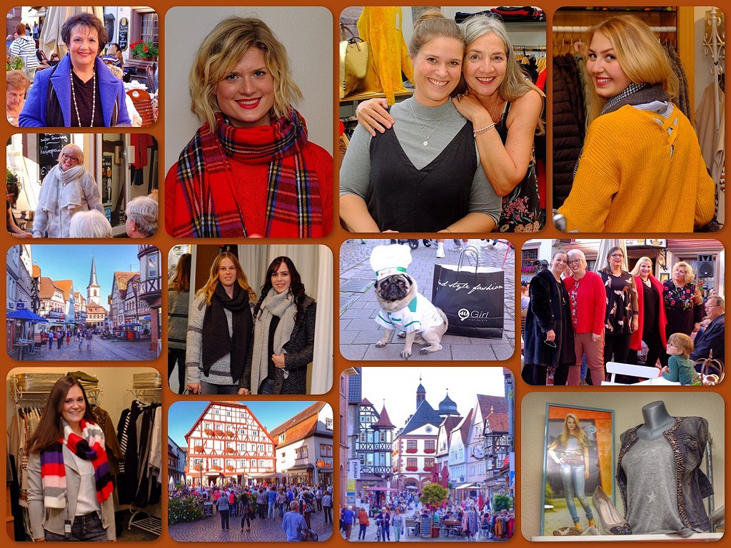 Impressionen vom Tag der Herbstmode 2018 in Lohr a. Main