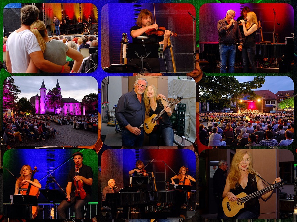 Open-Air mit Konstantin Wecker auf dem Schlossplatz in Lohr a. Main