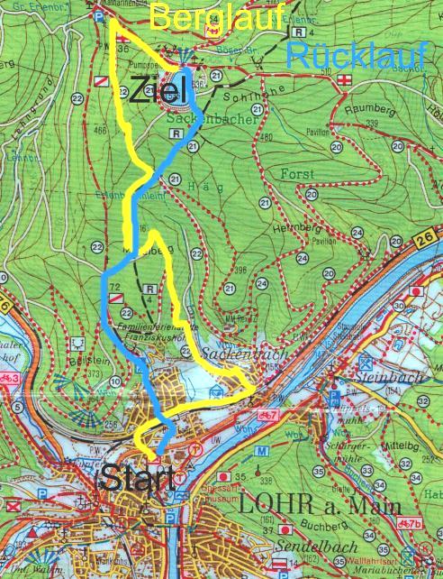 Streckenkarte