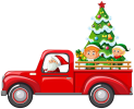 Die Weihnachts Trucks in Main Spessart