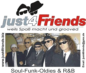 Just4Friends beim Sommerfest in Sendelbach