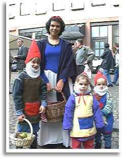 Schneewittchen und die drei Zwerge