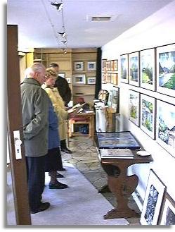 Ausstellungsraum beim Frhlingsfest