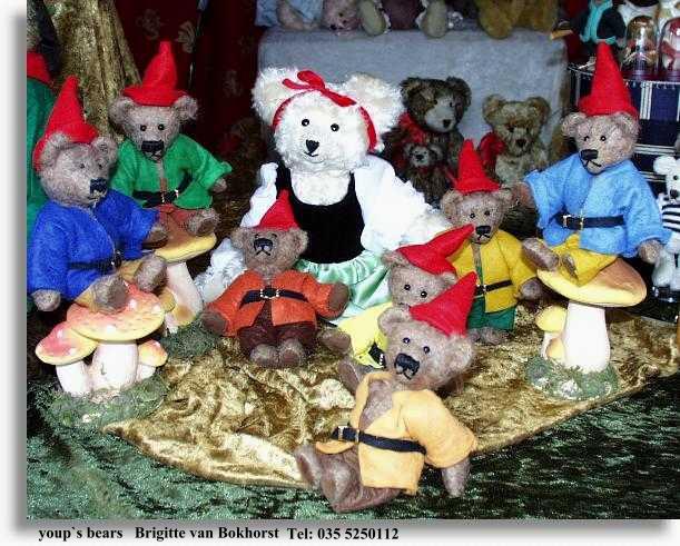 Schneewittchen und die sieben Bärchen