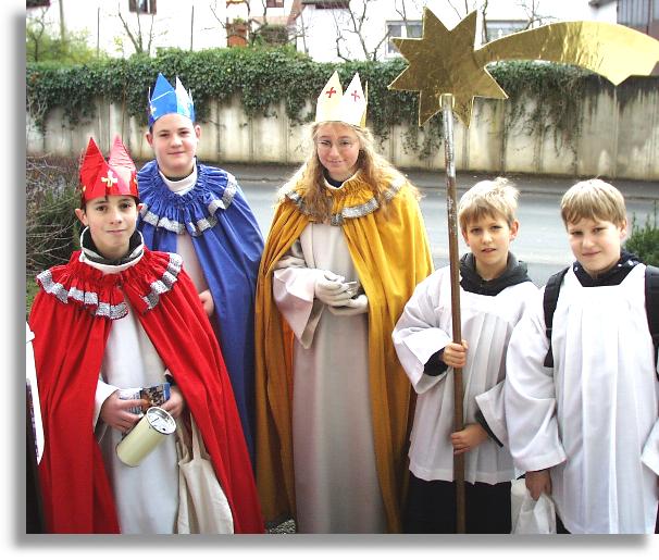 Sternsinger in Lohr Sendelbach