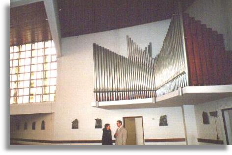 die Orgel in St. Josef