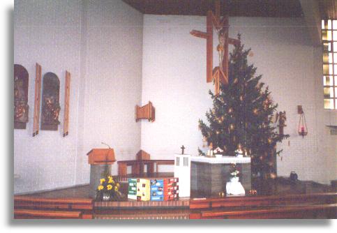 der Altar in St.Josef in Sendelbach