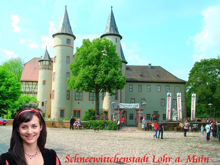 Das Mrchenschloss von Schneewittchen  in Lohr a. Main