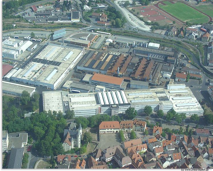 Das Hauptwerk von Bosch Rexroth in Lohr am Main