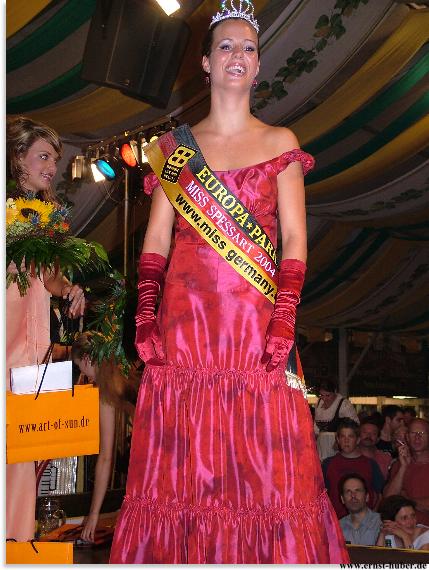 Miss Spessart 2004 Sonja Büdel aus Krommenthal