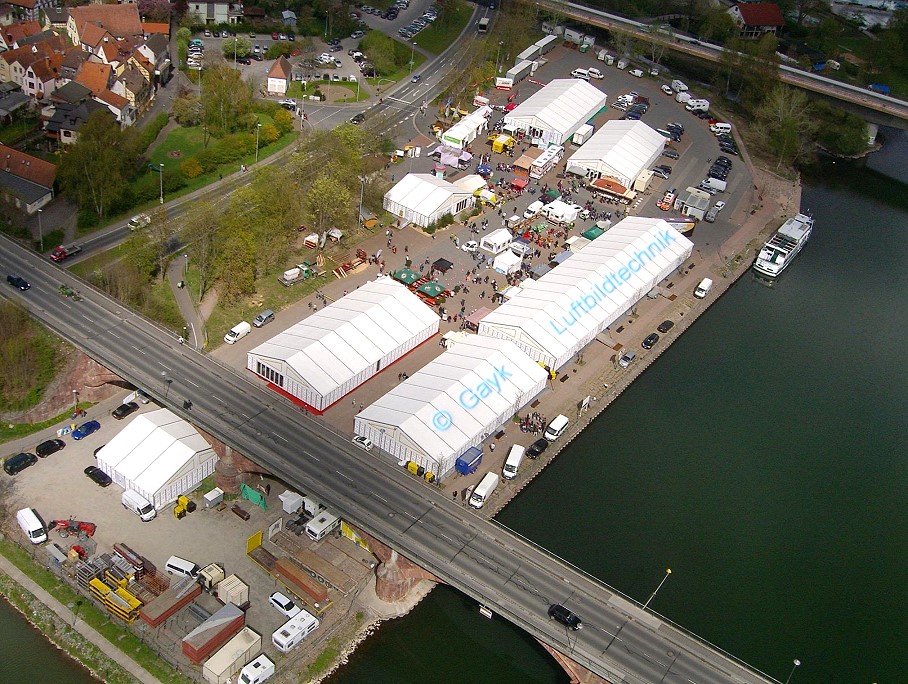 Luftbildaufnahme von der MSP EXPO 2012 (Luftbildtechnik Gayk)
