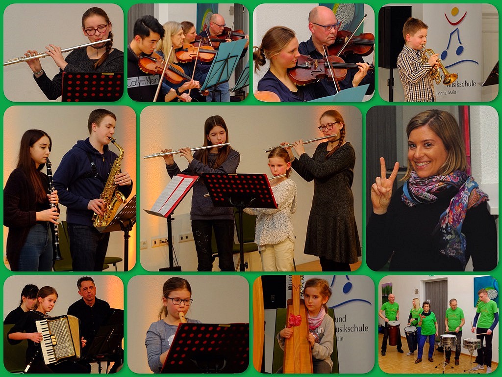 Impressionen vom 7. Frühjahrskonzert der Sing- und Musikschule Lohr a. Main