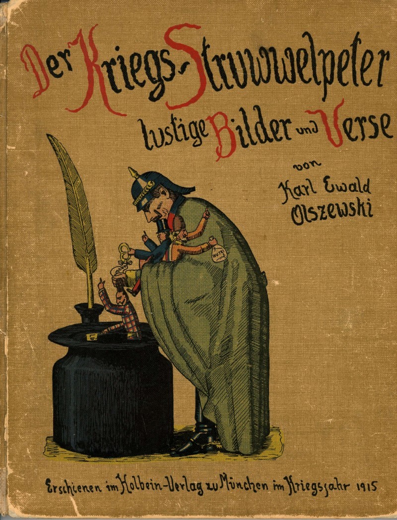 „Der Kriegs-Struwwelpeter – lustige Bilder und Verse“, 1915