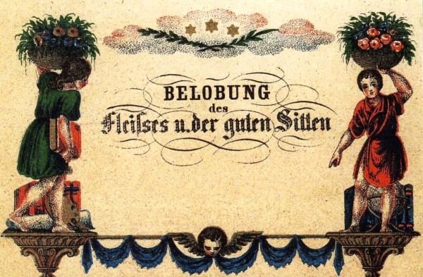 Fleibildchen um 1890