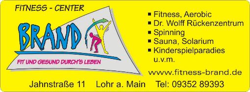 Finesscenter Brand in Lohr