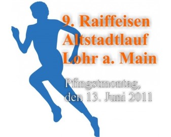 9. Raiffeisen Altstadtlauf 2011 in Lohr a. Main