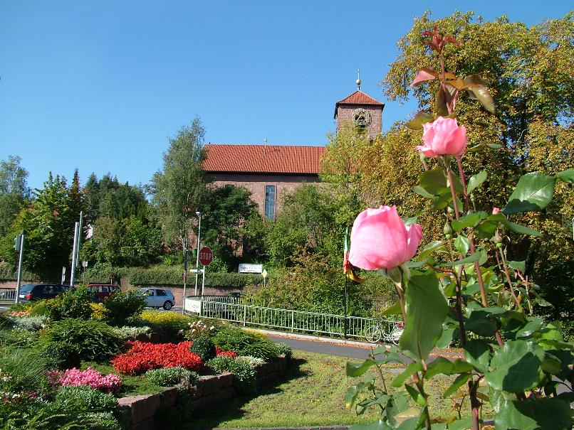 Altweibersommer  in Lohr a. Main