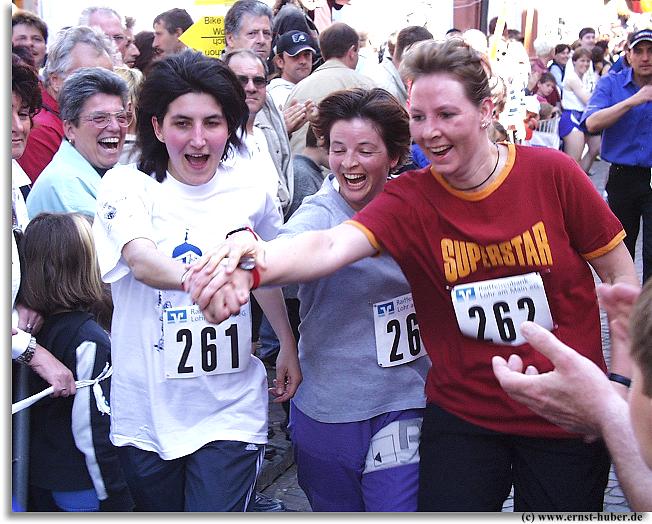 1. Raiffeisen Altstadtlauf in Lohr am Main