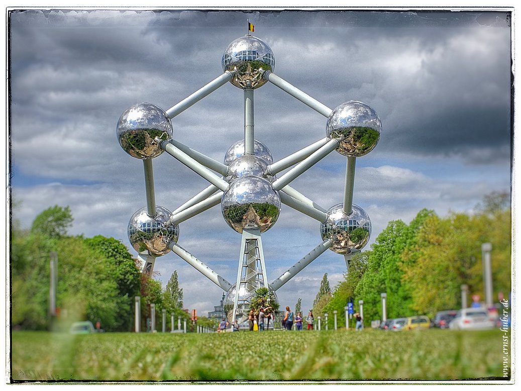 Das Atomium in Brssel