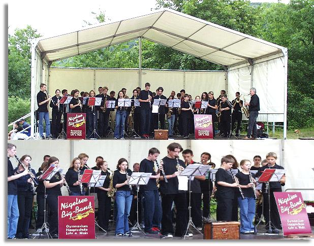 Nägelsee Bigband der Hauptschule und des Gymnasiums Lohr am Main