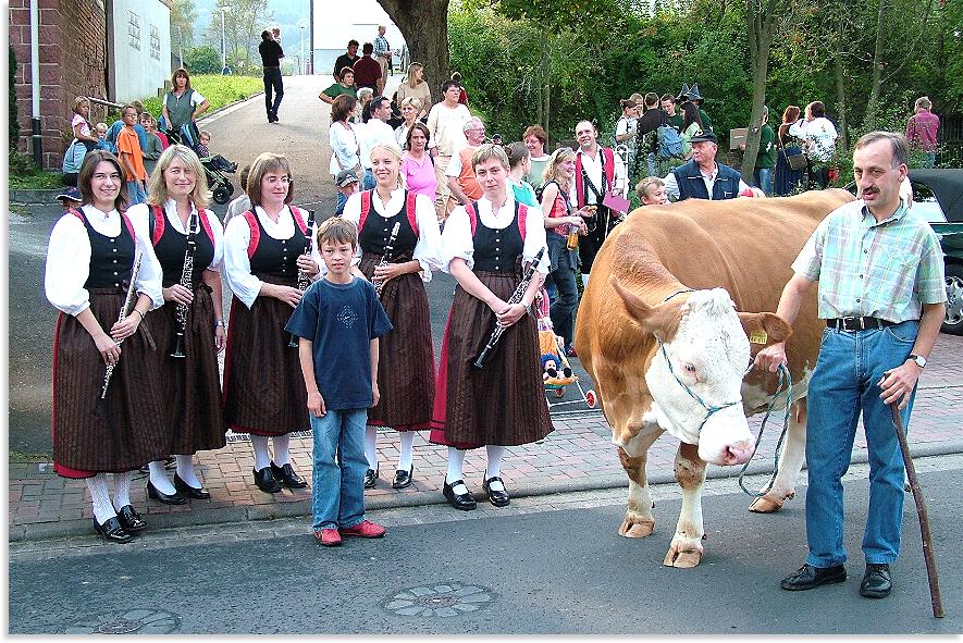 Bullenschiss am 25.9.2005 in Wombach