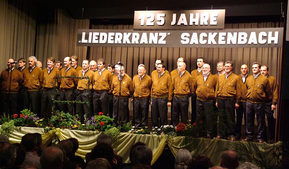 Der Trientiner Bergsteigerchor in der Stadthalle Lohr