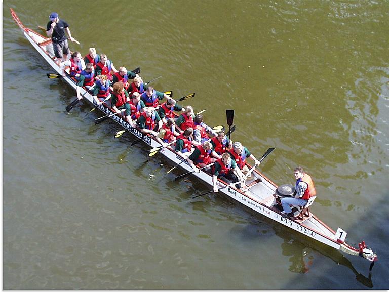 Drachenboot Wilde Keiler aus Lohr am Main