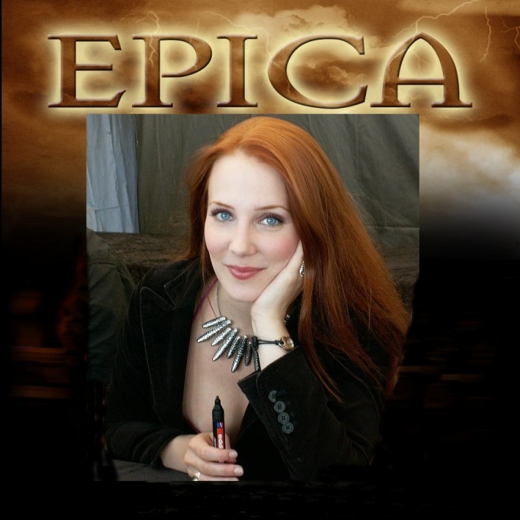 Simone Simens von EPICA  Foto: Alexander Hinke