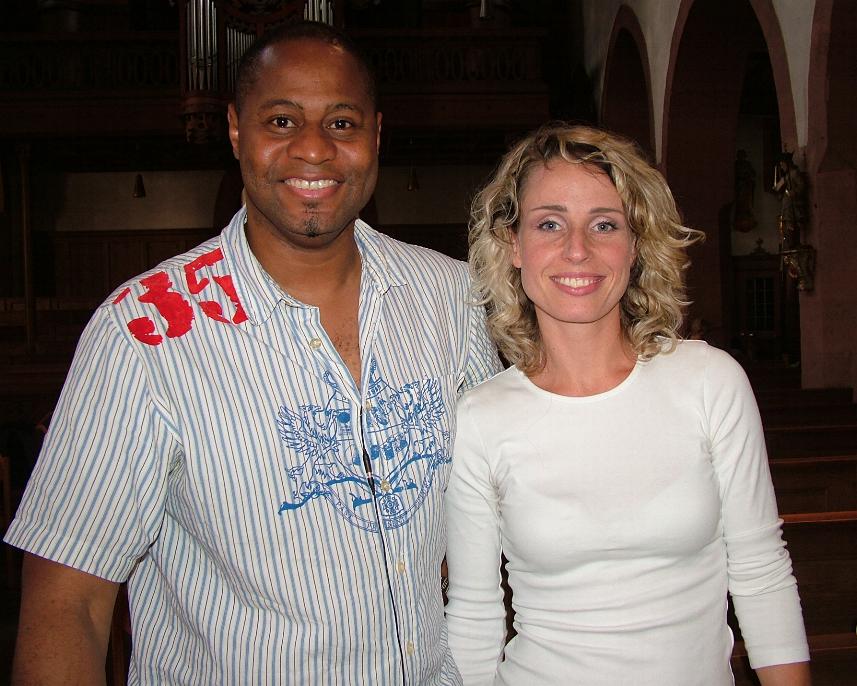 David Thomas und Danyelle Vanes