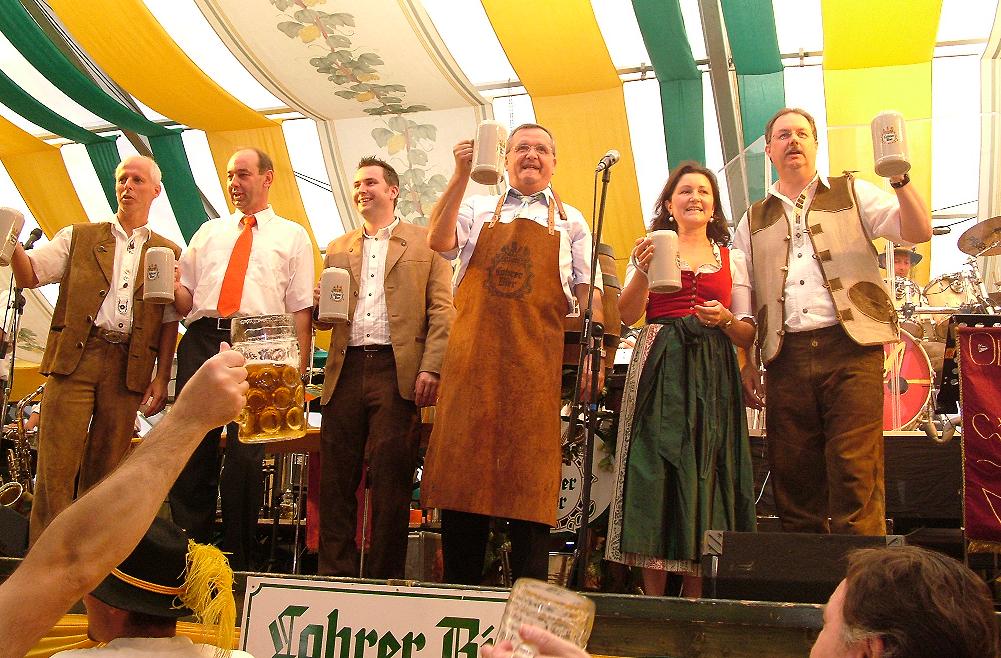 Start zur 62. Lohrer Spessartfestwoche 2007