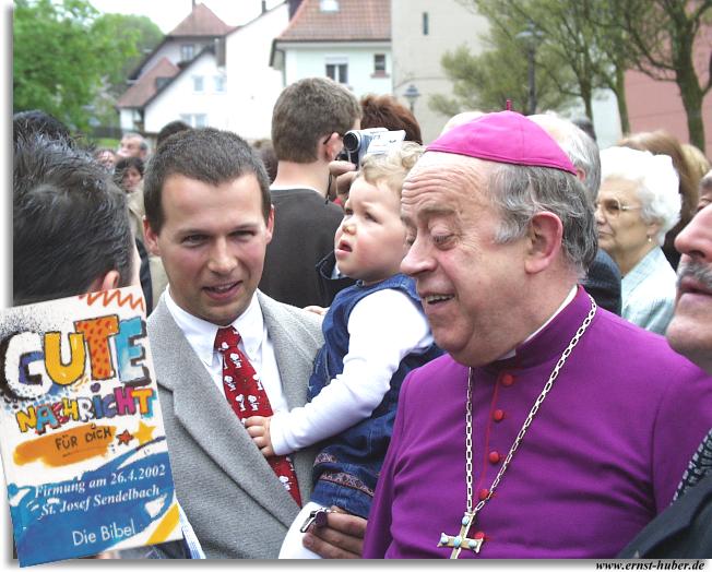 Firmung mit Bischof Paul Werner Scheele in Lohr/Sendelbach