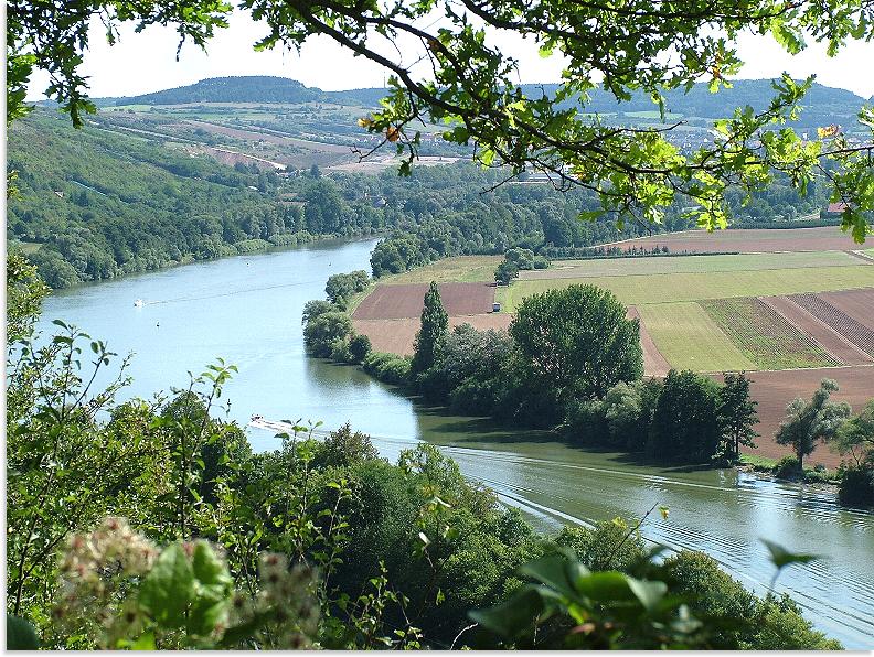 Endspurt des Sommers im Maintal bei Gambach
