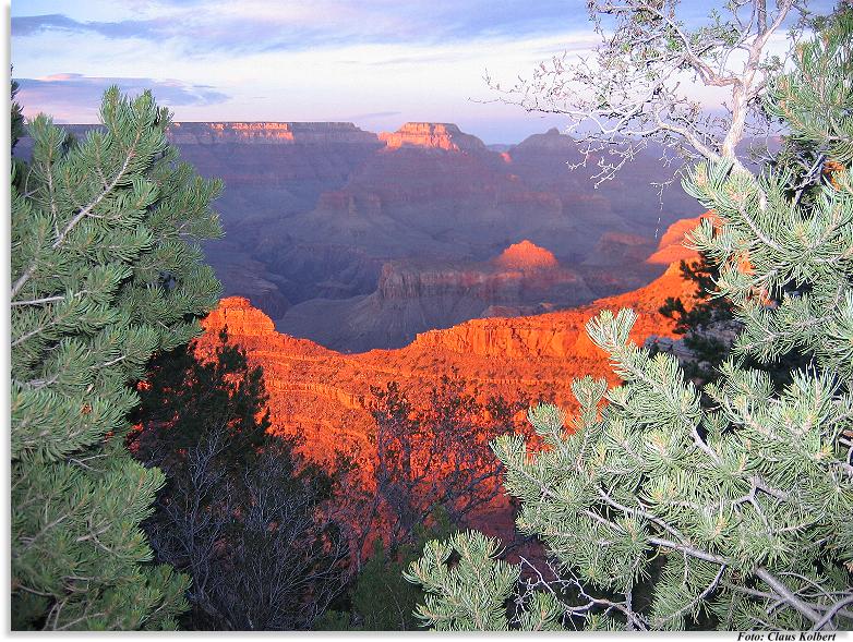 Grand Canyon Aufnahme von Claus Kolbert