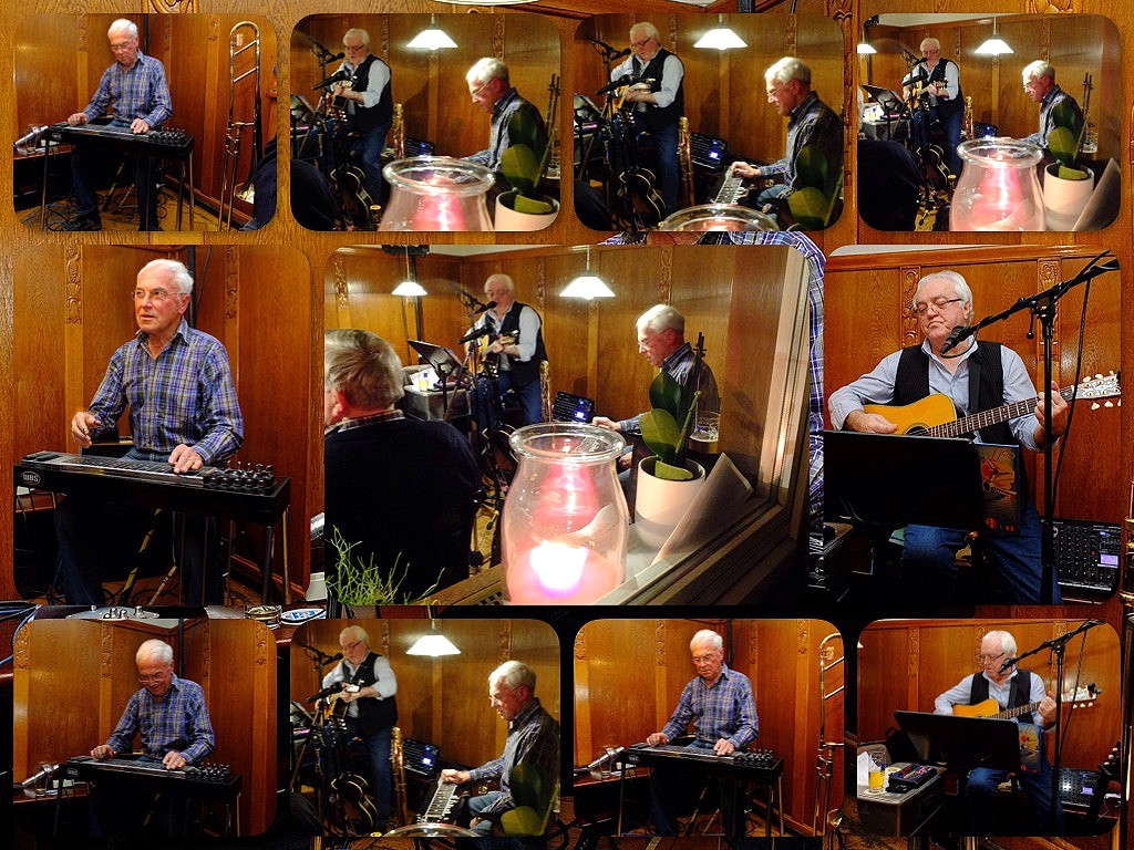 Konzert der �briggebliebenen im Wirtshaus Rose in Lohr a. Main