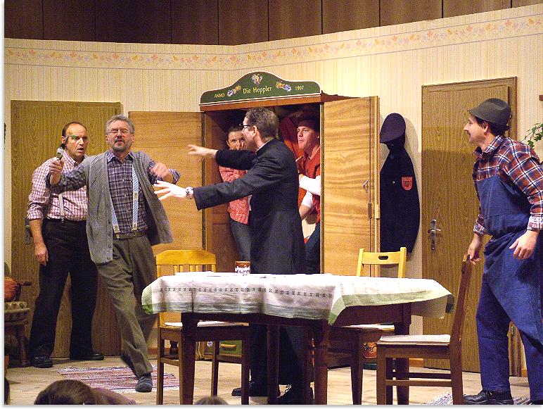 Laientheater Sendelbach mit die geheilten Grantler