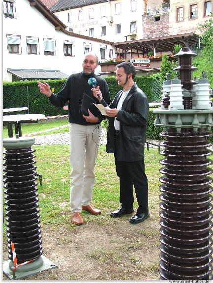Eröffnung des einzigartigen Isolatorenmuseums in Lohr am Main