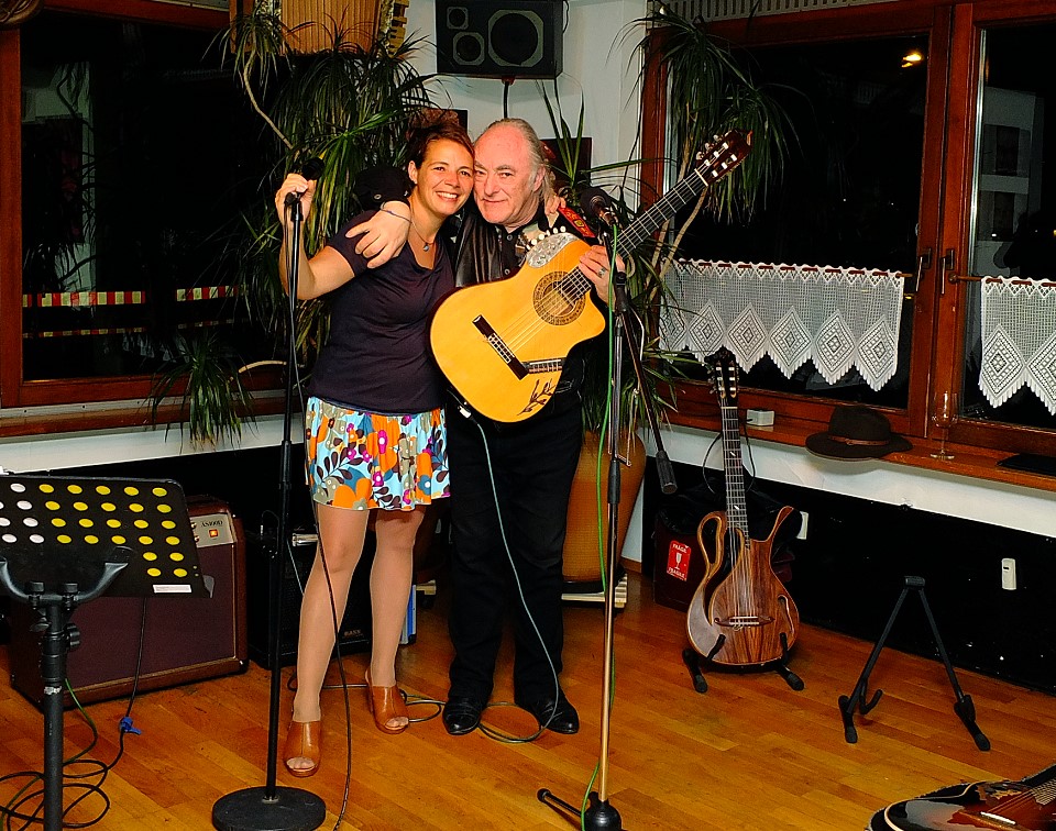 Jessica Born & Tony Osanah in Concert im Blues Corner Lohr a. Main