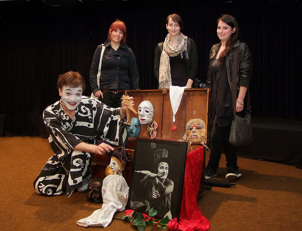 Pantomime Jomi zu Gast in Lohr a. Main
