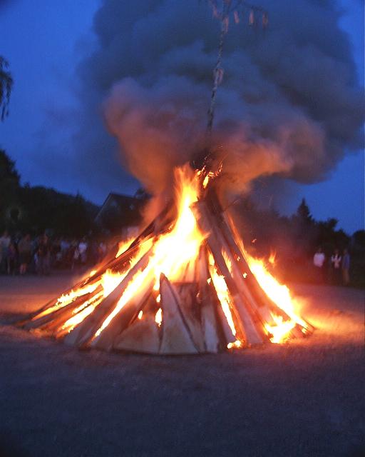 Kannsfeuer in Lohr Sendelbach