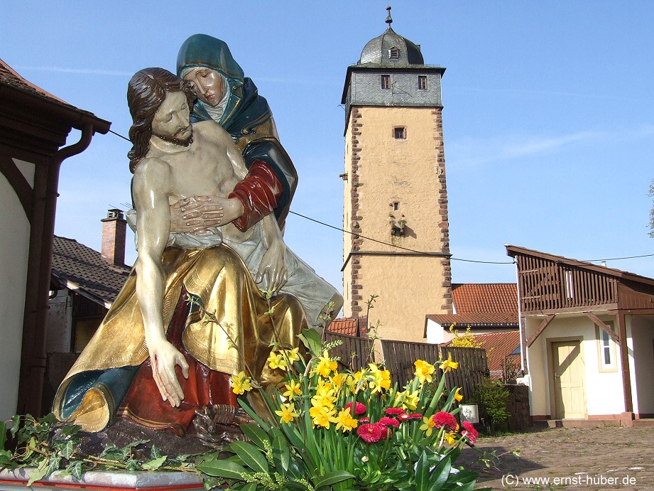Die Karfreitagsprozession 2009 in Lohr a. Main
