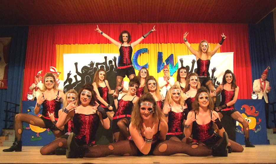 Showtanz der Prsidentengarde des KCW Wombach