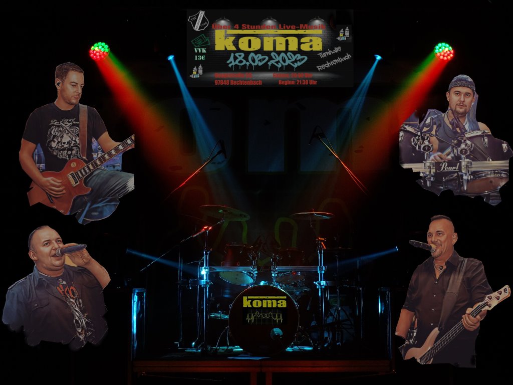 Onkelz Coverband Koma live in Concert in Rechtenbach