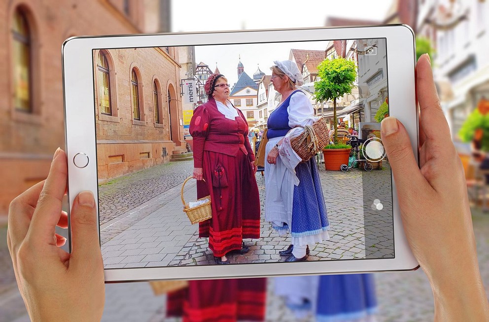 Das Lohrer Waschweib und die Lohrer Bckersfrau